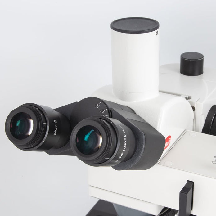 Motic Instruments - 1100100403604 - BA310Met-H Trinocular Upright Industrial Microscopes (Erect Image)