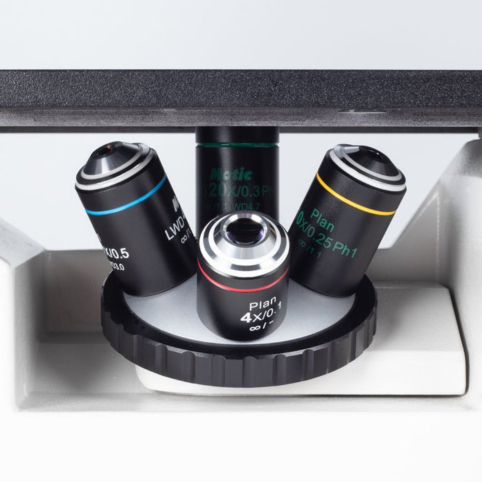 Motic Instruments - 1100103800268 - AE2000 Binocular Inverted Microscopes LED - with PL PH 20X