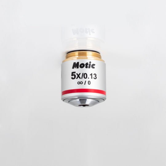Motic Instruments - 1101000203611 - Plan Achromat LD 5X/0.13 (Upright)