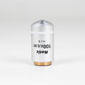 Motic Instruments - 1101000203651 - Plan S-APO Objective 100X/0.90, Upright