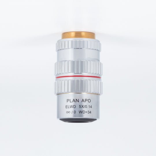 Motic Instruments - 1101001700181 - 95mm Plan Apochromat Objective PA ELWD PLAN APO 5X/0.140