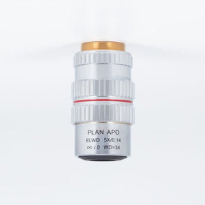 Motic Instruments - 1101001700181 - 95mm Plan Apochromat Objective PA ELWD PLAN APO 5X/0.140