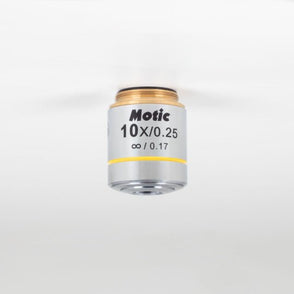 Motic Instruments - 1101001702881 - CCIS EC-H PL Plan Achromatic Objective 10X/0.25