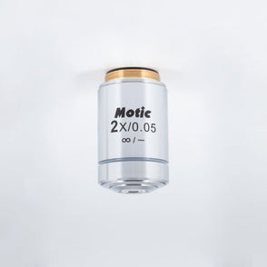 Motic Instruments - 1101001702941 - CCIS EC-H PL Plan Achromatic Objective 2X/0.05