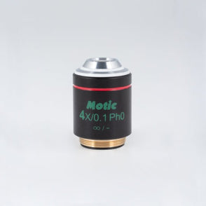 Motic Instruments - 1101001703281 - CCIS PL PH Plan Achromatic Phase Objective 4X/0.10