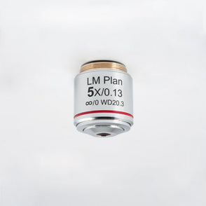 Motic Instruments - 1101001704392 - LM Plan Objective 5X/0.13
