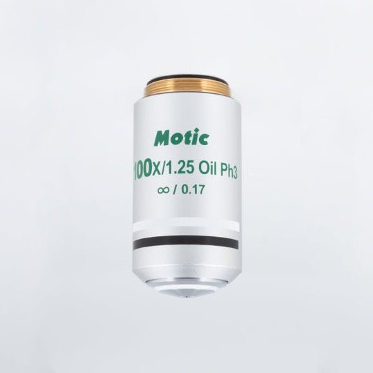 Motic Instruments - 1101001706511 - Plan Achromat Phase UC PH 100X/1.25/S-Oil
