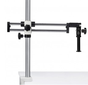 Motic Instruments - 1101010100102 - Ball Bearing Boom Stand (Table Clamp Version), 25mm Pole
