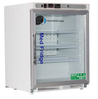 American Biotech Supply - PH-ABT-HC-UCBI-0404G-ADA - 4.6 Cu. Ft. Pharmacy Undercounter Built-In Refrigerator, ADA