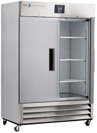 American Biotech Supply - PH-ABT-HC-SSP-49FA - 49 Cu. Ft. Solid Door Stainless Steel Pharmacy Freezer Auto Defrost (-4°F Operation)