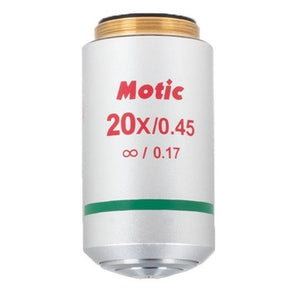 Motic Instruments - 1101001707211 - CCIS® Plan Achromatic Strain-Free Objective UC 20X/0.45