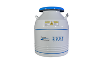 Custom Biogenic Systems - CB202L - Cryosystem 2000 Racks, 5-Shelf, for 2" High Boxes, Roller Base, 110V Alarm Stainless Steel, with Locking Rod