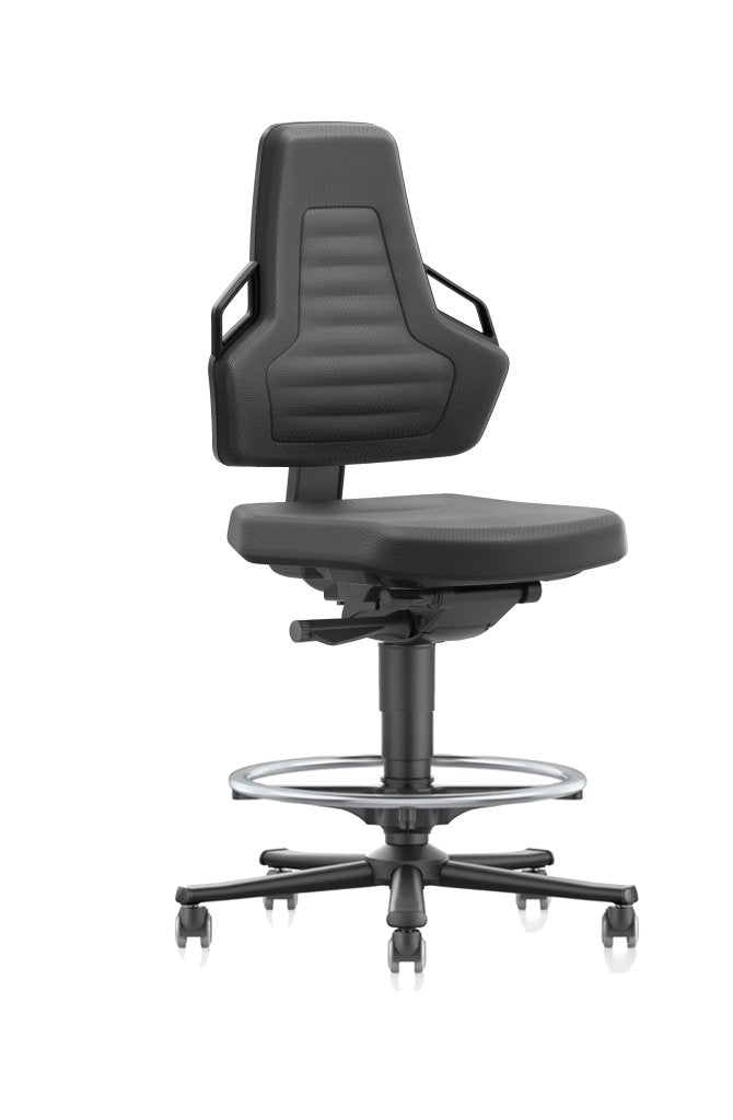 Bimos - 20023829 - Nexxit Chair Plus 9033E+, Desk-to-Bench Height, with Foot Ring, Armless