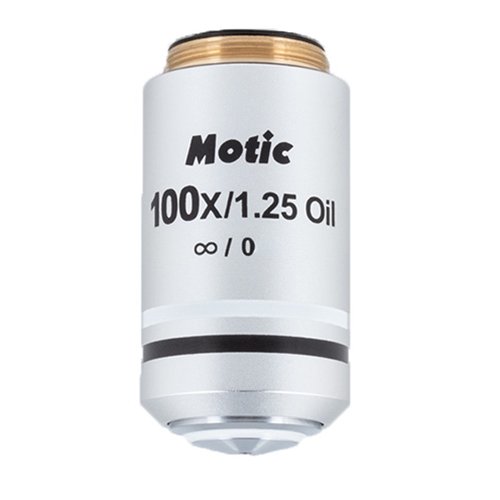 Motic Instruments - 1101001706551 - Plan Achromat UC NCG 100X/1.25/S-Oil