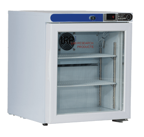 Lab Research Products - LRP-HC-UCFS-0104G - 1 Cu. Ft. Plus Series Countertop Refrigerator Freestanding Glass Door