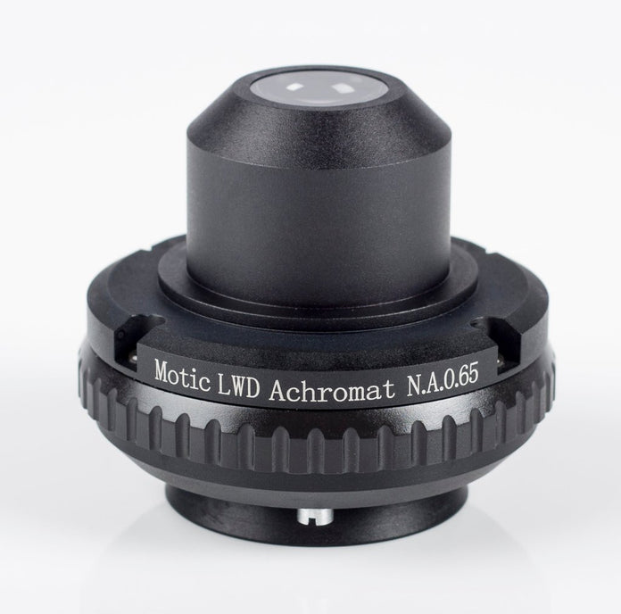 Motic Instruments - 1101001901261 - LW Achromatic Condenser N.A. 0.65 (WD = 10.8mm) for BA410