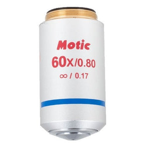 Motic Instruments - 1101001707231 - CCIS® Plan Achromatic Strain-Free Objective UC 60X/0.80/S