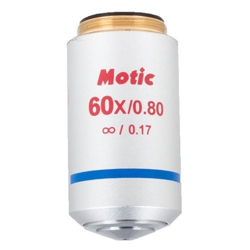 Motic Instruments - 1101001707231 - CCIS® Plan Achromatic Strain-Free Objective UC 60X/0.80/S