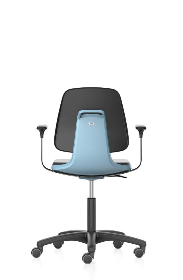 Bimos - 20025377-A - Labsit Chair 9123, Desk Height, with Arms