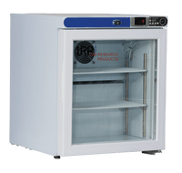 Lab Research Products - LRP-HC-UCFS-0104G - 1 Cu. Ft. Plus Series Countertop Refrigerator Freestanding Glass Door