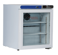 Lab Research Products (LRP) - LRP-HC-UCFS-0104G - 1 Cu. Ft. Plus Series Countertop Refrigerator Freestanding Glass Door