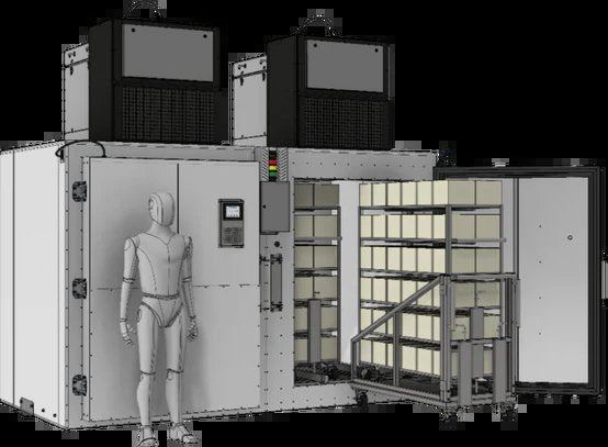 FARRAR - Forced Air, Ultra-Low Temperature Chamber Bulk Storage Freezer