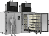 FARRAR - ULC-259 - Forced Air, Ultra-Low Temperature Chamber Bulk Storage Freezer|259 Cu. Ft.