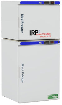 Lab Research Products (LRP) - PH-LRP-HC-RFC7SA - 7 Cu. Ft. Pharmacy Refrigerator & Auto Defrost Freezer Solid Door Combination