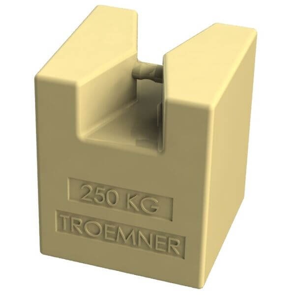 Ohaus - 30391703 - ASTM Individual Scale Calibration Weight 2P CI GH 250kg CL6 Accrd TR
