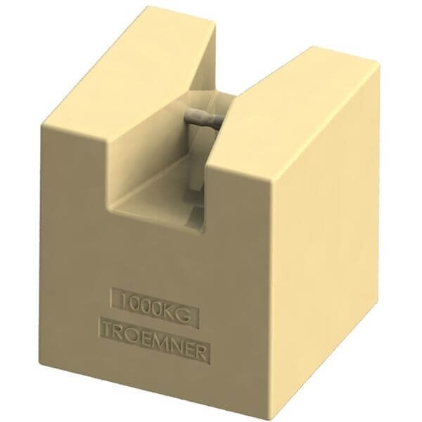 Ohaus - 83040430 - ASTM Individual Scale Calibration Weight 2P CI GH 1000kg CL6 Accrd TR