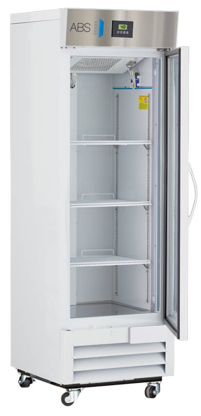American Biotech Supply - ABT-HC-LP-16 - 16 Cu. Ft. Capacity Premier Glass Door Laboratory Refrigerator