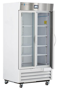 American Biotech Supply - ABT-HC-LP-36-TS - 36 Cu. Ft. Capacity TempLog Premier Laboratory Glass Door Refrigerator
