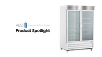 American Biotech Supply - ABT-HC-LS - Standard Glass Door Laboratory Refrigerator