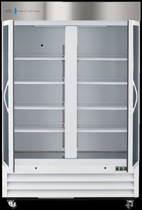 American Biotech Supply - ABT-HC-LS-49 - 49 Cu. Ft. Capacity Standard Glass Door Laboratory Refrigerator