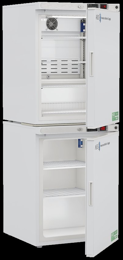 American Biotech Supply - ABT-HC-RFC1020 - 10 Cu. Ft. Refrigerator and Freezer (-20°C Operation) Combination