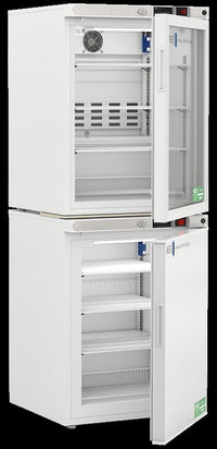 American Biotech Supply - ABT-HC-RFC1030G - 10 Cu. Ft. Refrigerator and Freezer (-30°C Operation) Combination with Glass Door Refrigerator