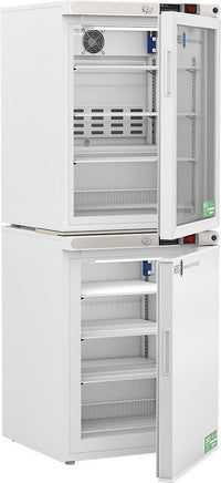 American Biotech Supply - ABT-HC-RFC1040G - 10 Cu. Ft. Refrigerator and Freezer (-40°C Operation) Combination with Glass Door Refrigerator