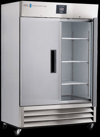 American Biotech Supply - ABT-HC-SSP-49FA - 49 Cu. Ft. Premier Series Stainless Steel Freezer (-20°C Operation)