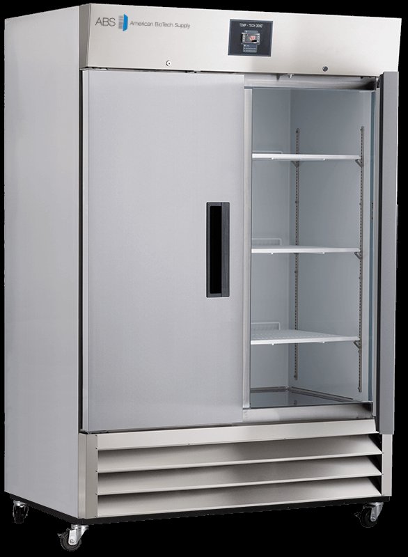 American Biotech Supply - ABT-HC-SSP-49FA - 49 Cu. Ft. Premier Series Stainless Steel Freezer (-20°C Operation)