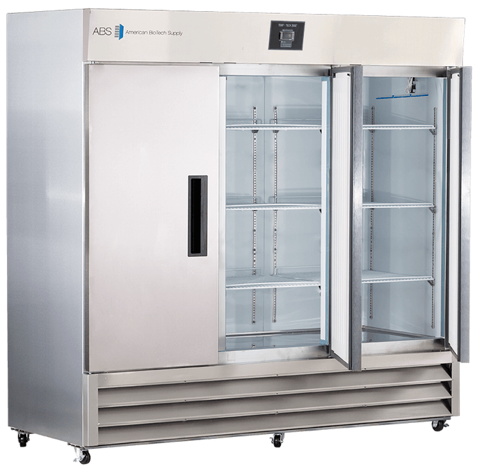 American Biotech Supply - ABT-HC-SSP-72 - 72 Cu. Ft. Capacity Premier Stainless Steel Laboratory Refrigerator