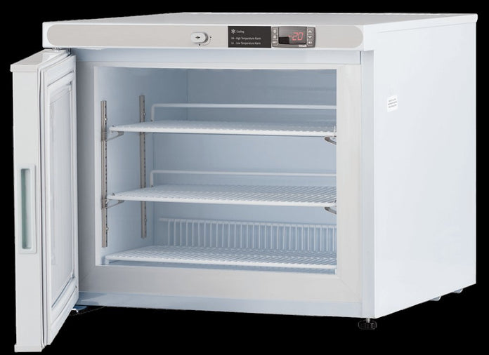 American Biotech Supply - PH-ABT-HC-UCFS-0120-LH - 1.7 Cu. Ft. Capacity Premier Pharmacy/Vaccine Countertop Laboratory Freezer Freestanding, Left Hinged