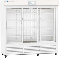 American Biotech Supply - ABT-VS-LP-69-TS - 69 Cu. Ft. TempLog Premier Touchscreen Sliding Glass Door Laboratory Refrigerator with Variable Speed Compressor