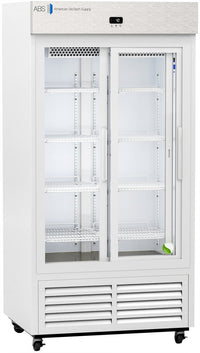 American Biotech Supply - ABT-VS-LS-33 - 33 Cu. Ft. Standard Sliding Glass Door Laboratory Refrigerator