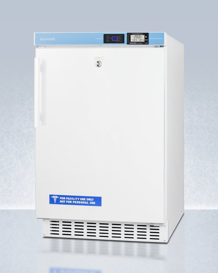 Accucold - ACF33LCALLHD - 20" Wide Built-In Pharmacy All-Freezer, ADA Compliant, Left Hand Door
