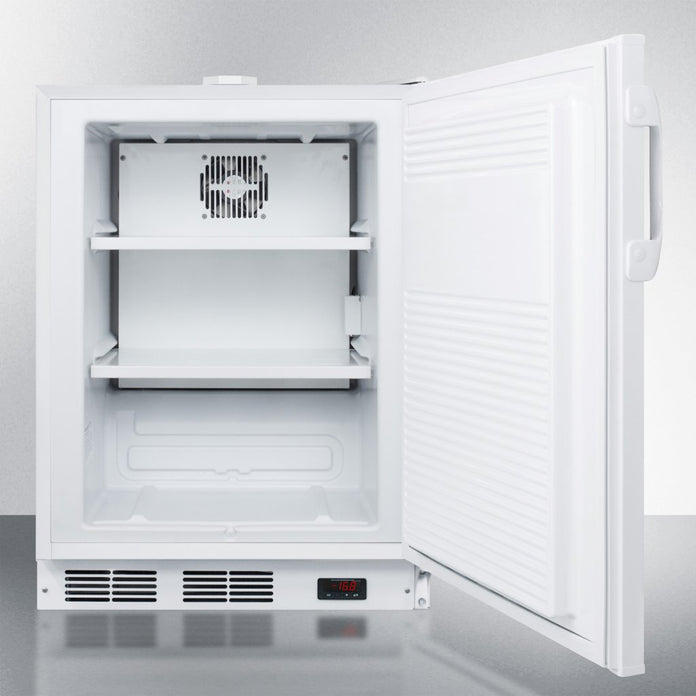 Accucold - ACF48WADALHD - 24" Wide Built-In All-Freezer, ADA Compliant, Left Hand Door
