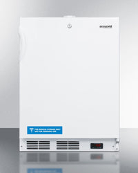 Accucold - ACF48WADALHD - 24" Wide Built-In All-Freezer, ADA Compliant, Left Hand Door
