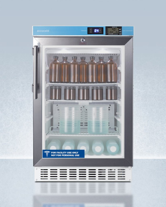 Accucold - ACR46GL - 20" Wide Built-In Pharmacy All-Refrigerator, ADA Compliant