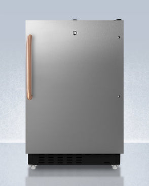Accucold - ADA302BRFZSSTBCLHD - 21" Wide Built-in Refrigerator-Freezer, ADA Compliant, Left Hand Door
