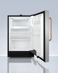 Accucold - ADA302BRFZSSTBCLHD - 21" Wide Built-in Refrigerator-Freezer, ADA Compliant, Left Hand Door