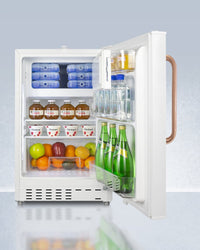 Accucold - ADA302RFZTBCLHD - 20" Wide Built-in Refrigerator-Freezer, ADA Compliant, Left Hand Door